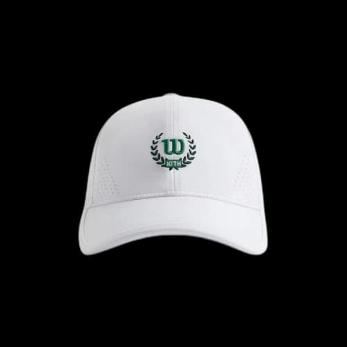 Kith x Wilson Performance Cap White
