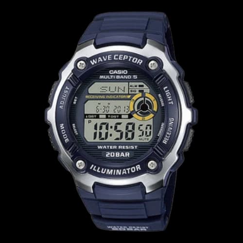 CASIO SPORT Series 200 Meter Waterproof Quartz Watch Resin Strap Mens