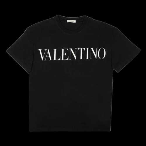 Valentino T-Shirt With Print 'Black'