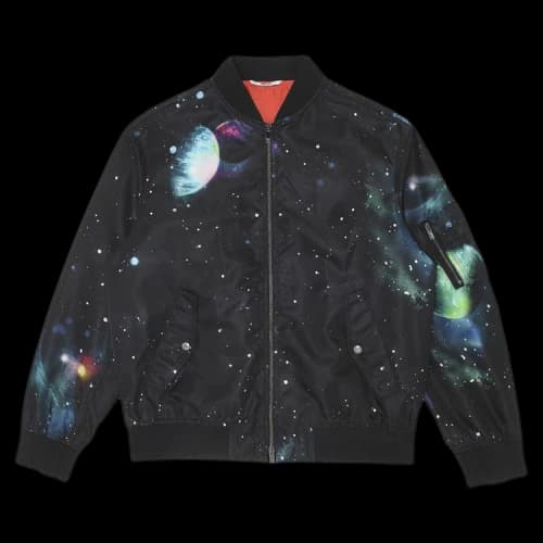 Valentino Galaxy Bomber Jacket 'Black'
