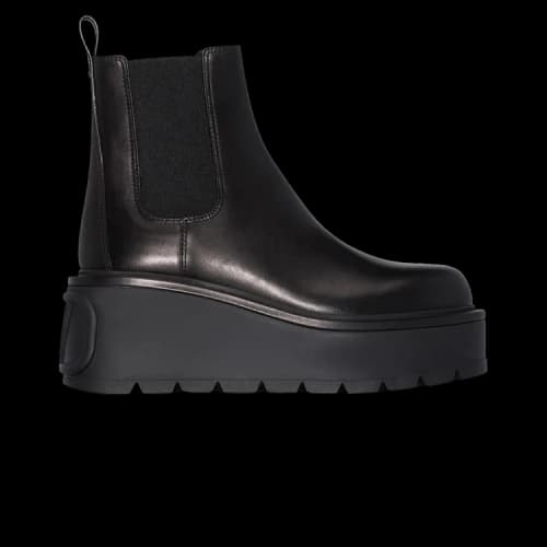 Valentino Uniqueform 85MM Chelsea Boot 'Black' (Women's)