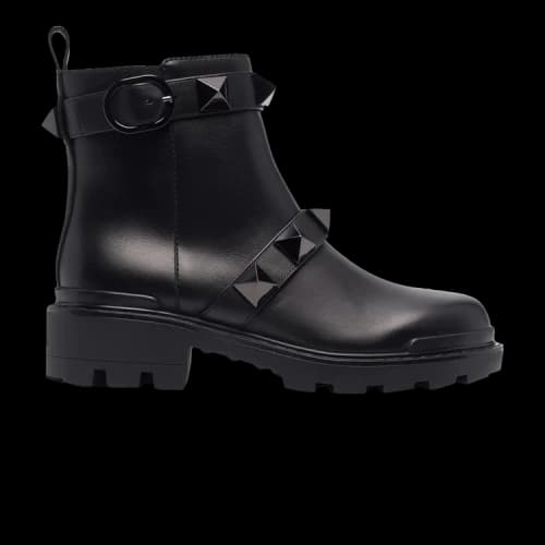 Valentino Roman Stud Combat Boot 'Black' (Women's)