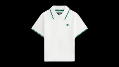 Kith x Wilson Women's Essex Sweater Polo White