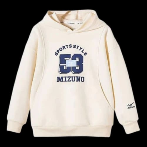 (GS) Mizuno Casual Hoodie 'Beige'