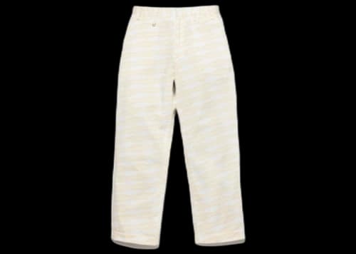 Wasted Youth Ribbon Chino Pants Beige