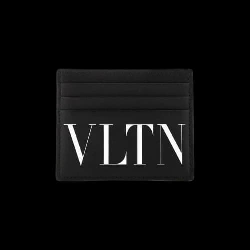 Valentino Logo Card Holder 'Black'