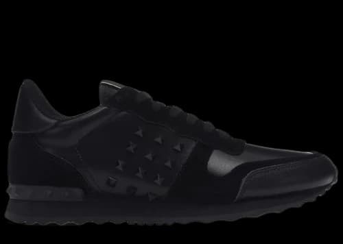 Valentino Garavani Rockstud Rockrunner Black Black