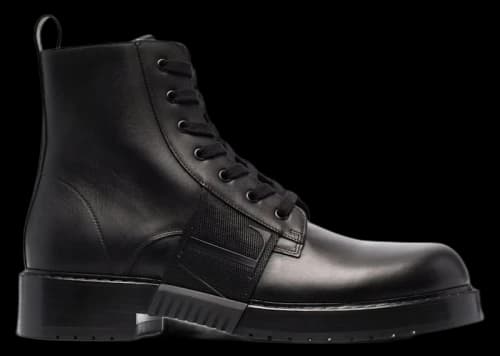Valentino Garavani VL7N City Combat Boots Black