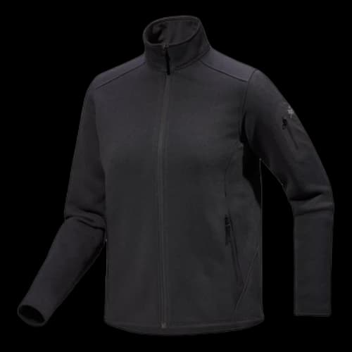 Arc'Teryx Covert Cardigan Jacket 'All Black' (Women's)