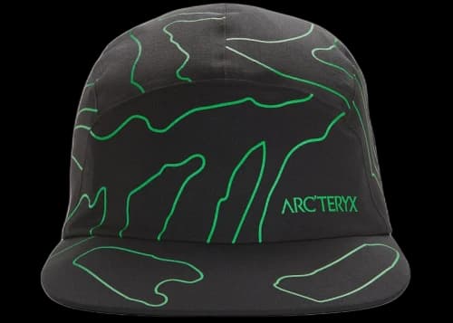 Arc'teryx Paltz Print Cap Black
