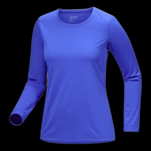 Arc'Teryx Taema Crew Neck Long Sleeve T-Shirt 'Blue' (Women's)