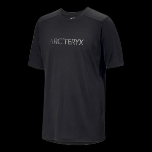 Arc'Teryx Ionia Merino Wool Arc'Word Logo T-Shirt SS 'Black'