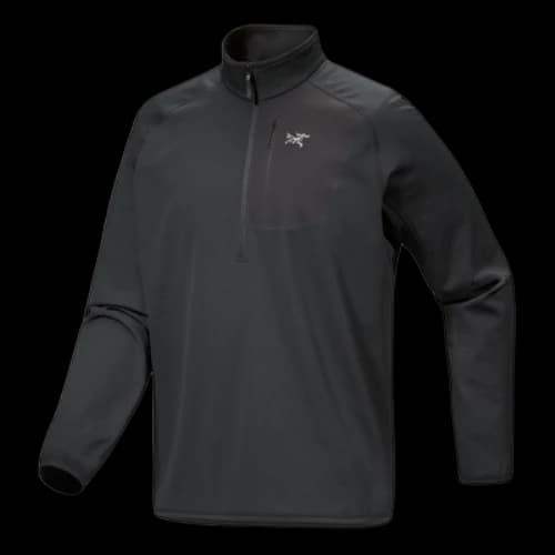 Arc'Teryx Delta 1/2 Zip Neck Top 'Black'