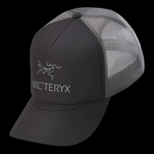 Arc'Teryx Bird Word Trucker Curved Hat 'Black'