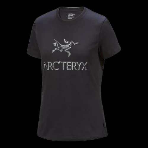 Arc'Teryx Arc'Word Cotton T-Shirt 'Black' (Women's)
