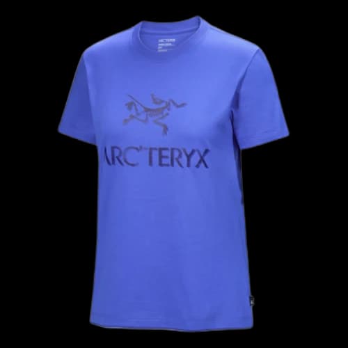 Arc'Teryx Arc'Word Cotton T-Shirt 'Blue' (Women's)