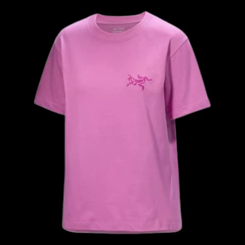 Arc'Teryx Kragg Cotton Little Bird Crew Neck T-Shirt SS 'Pink' (Women's)