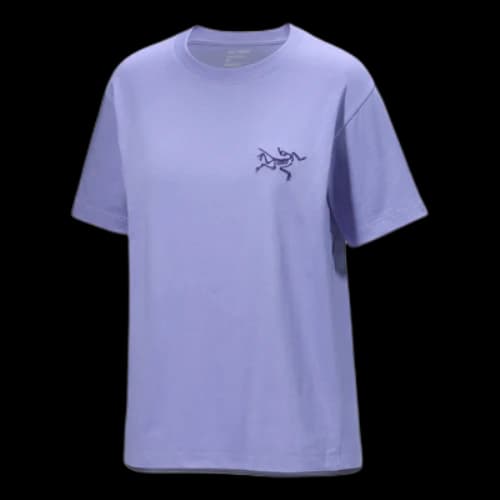 Arc'Teryx Kragg Cotton Little Bird Crew Neck T-Shirt 'Purple' (Women's)
