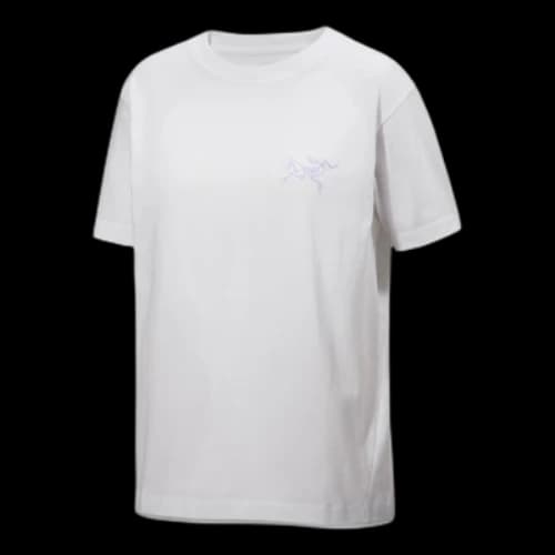 Arc'Teryx Kragg Cotton Little Bird Crew Neck T-Shirt 'White' (Women's)