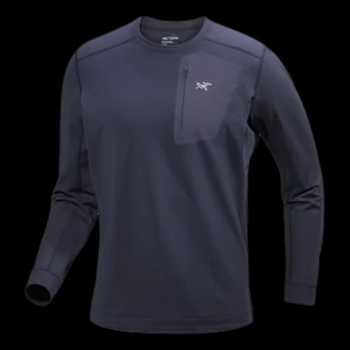 Arc'Teryx Rho LT Crew Neck T-Shirt 'Navy'
