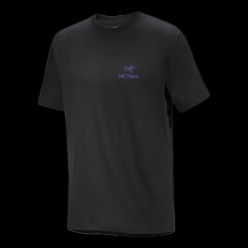 Arc'Teryx Kragg SL Cotton Bird Word T-Shirt 'Black Purple'