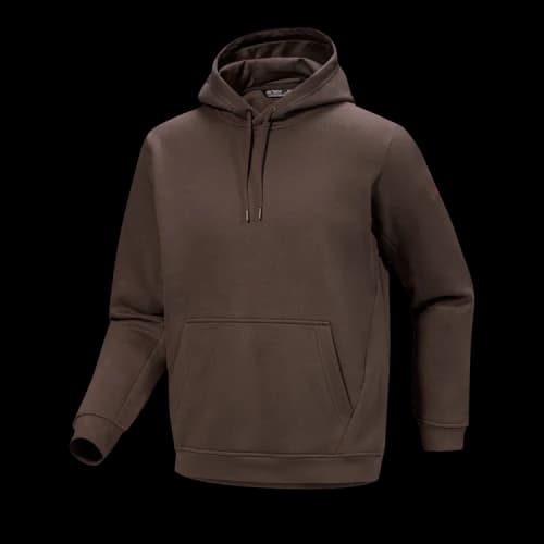 Arc'teryx Emblem Fleece Hoodie 'Brown'
