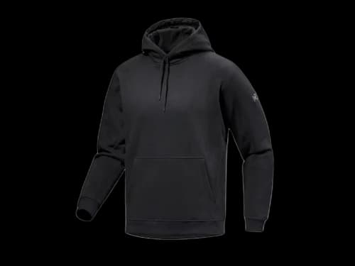 Arc'teryx Emblem Fleece Hoodie Black