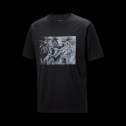 Arc'teryx Kragg Cotton Lithographica Tee 'Black'
