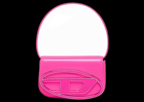 Diesel 1DR Shoulder Bag Pink Fluo