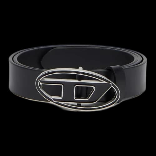 DIESEL B 1Dr 25 Logo Buckled Belt