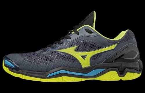 Mizuno Wave Stealth 5 'Black Yellow'