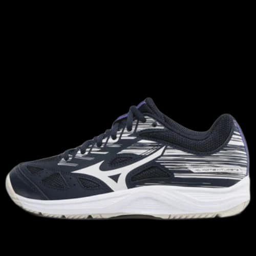 Mizuno Stealth Star Junior Non-Slip Wear-resistant Shoe Deep Blue White