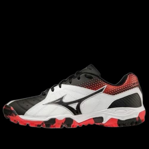 Mizuno Wave Gaia 3 Low Tops Wear-resistant Shoe White Black Red