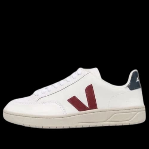Veja V-12 Leather 'White Marsala Nautico'