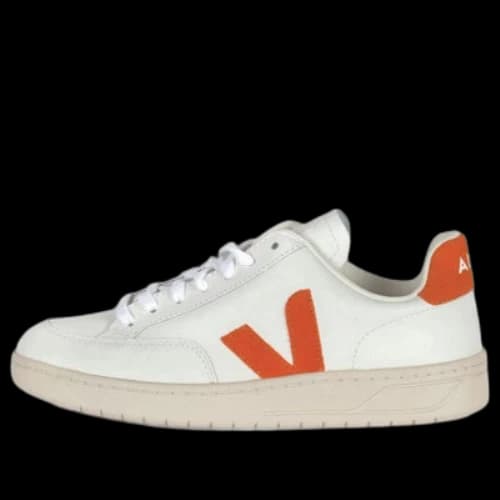 Veja V-12 Leather 'White Pumpkin'