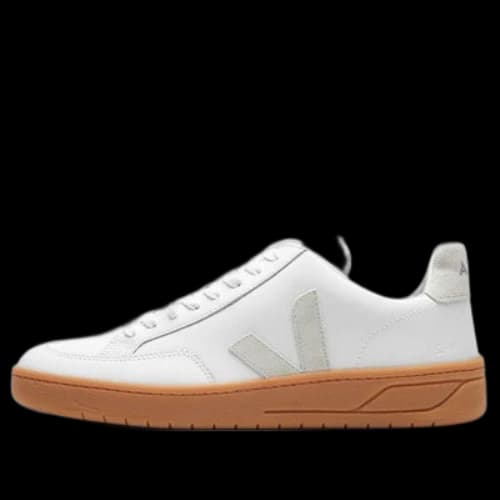 Veja V-12 Leather 'White Natural Natural Sole'