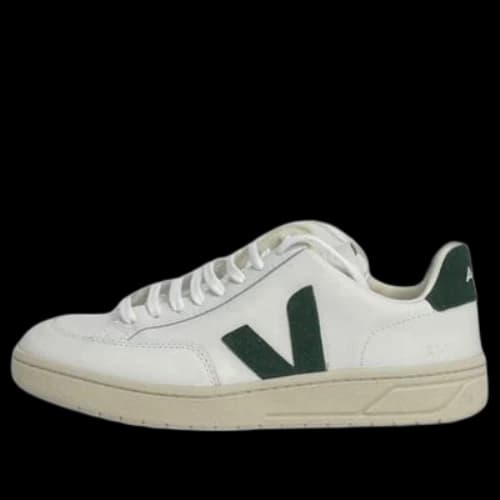 VEJA V-12 Leather Sneaker 'White Green'