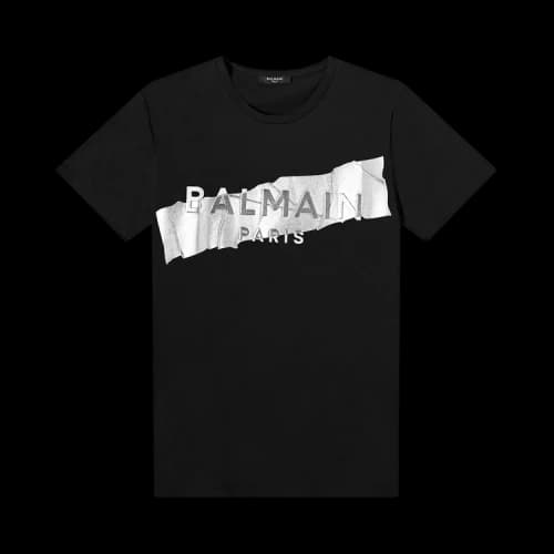 Balmain Embossed Logo T-Shirt 'Black'