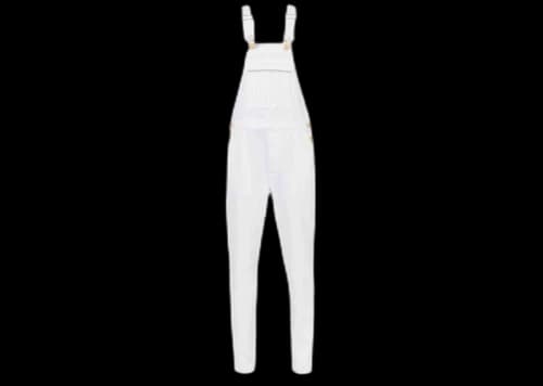 Balmain x Barbie - Denim Overalls White