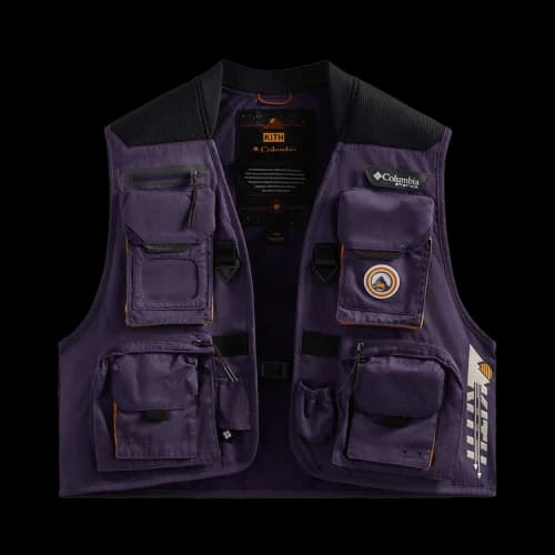 Kith For Columbia Henrys Fork V Vest 'Cyber Purple'