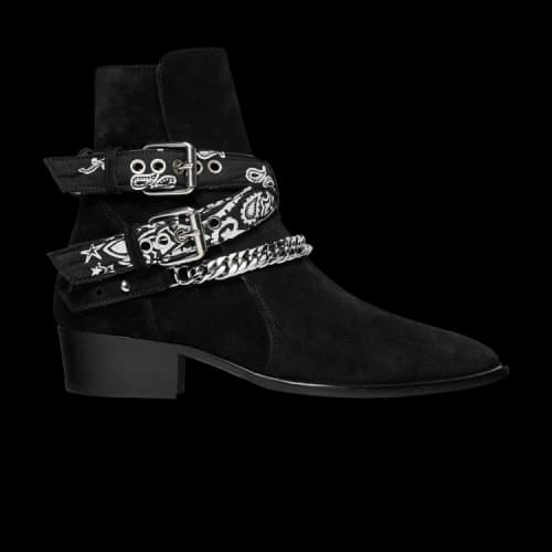 Amiri Bandana Buckle Boot 'Black'