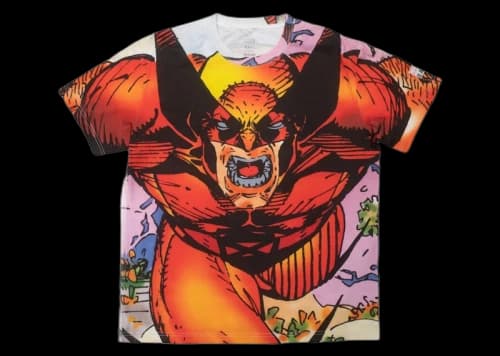 BAIT x Wolverine All Over Sublimated Tee Multi