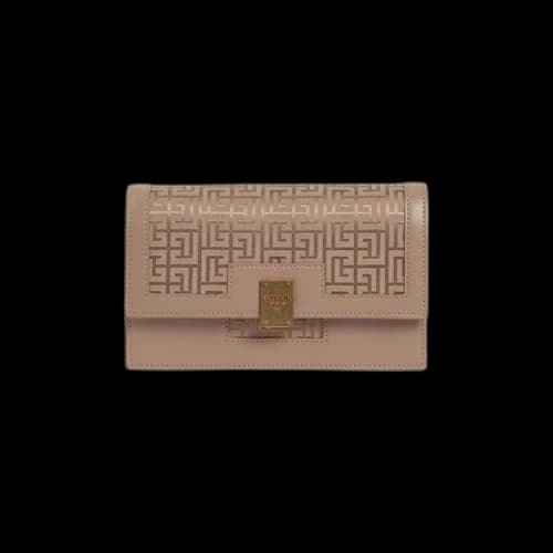 Balmain Mini 1945 Monogram Shoulder Bag 'Beige'