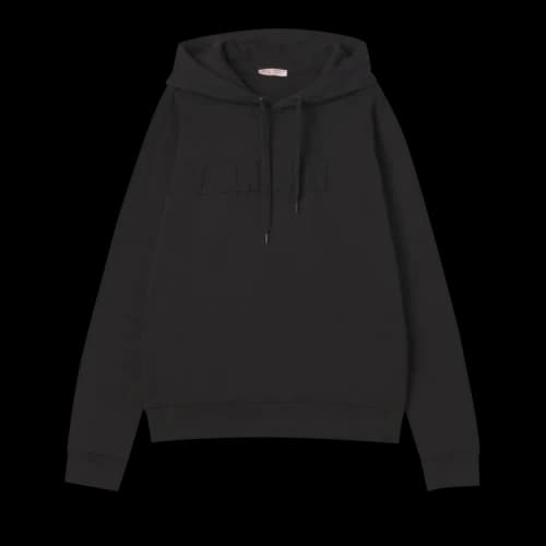 Valentino Logo Hoodie 'Black'