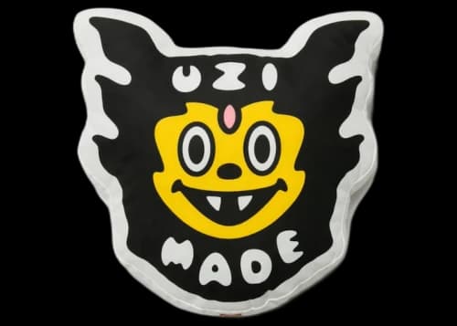 Human Made Uzi Made Cushion White Black