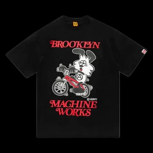 Human Made x Girls Don't Cry Brooklyn Machine Works T-Shirt 'Black'