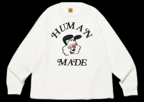 Girls Don't Cry GDC Valentine's Day L/S Tee White