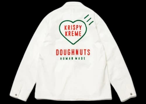 Human Made x Krispy Kreme Factory Jacket White