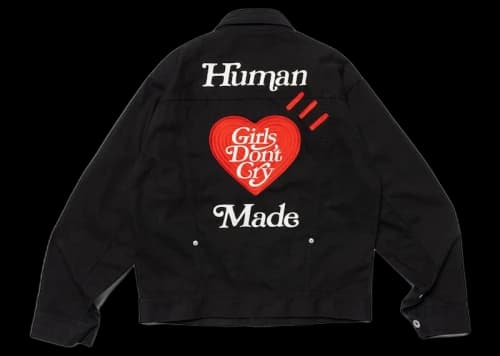 Human Made x Girls Don't Cry Work Jacket Black