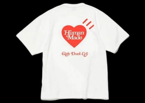 Girls Don't Cry GDC Valentine's Day Tee White